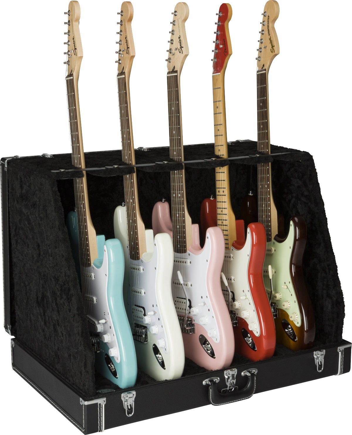 Levně Fender Classic Series Case Stand Black 5 Guitar