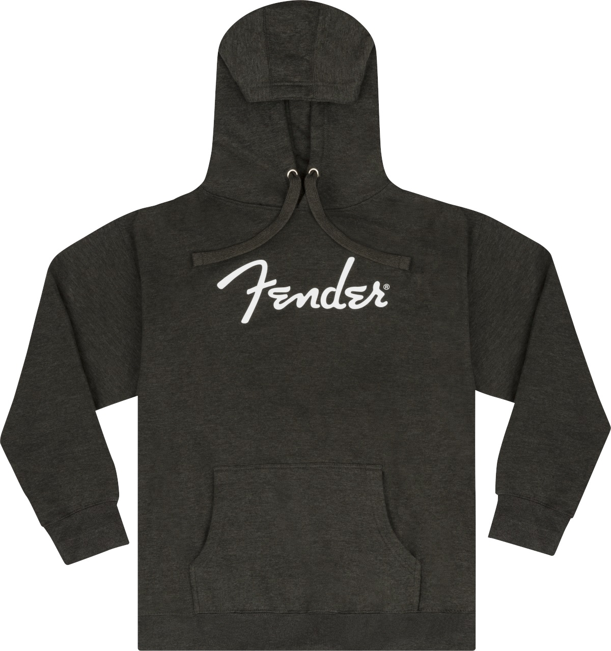 Levně Fender Spaghetti Logo Hoodie, Gray Heather, XL