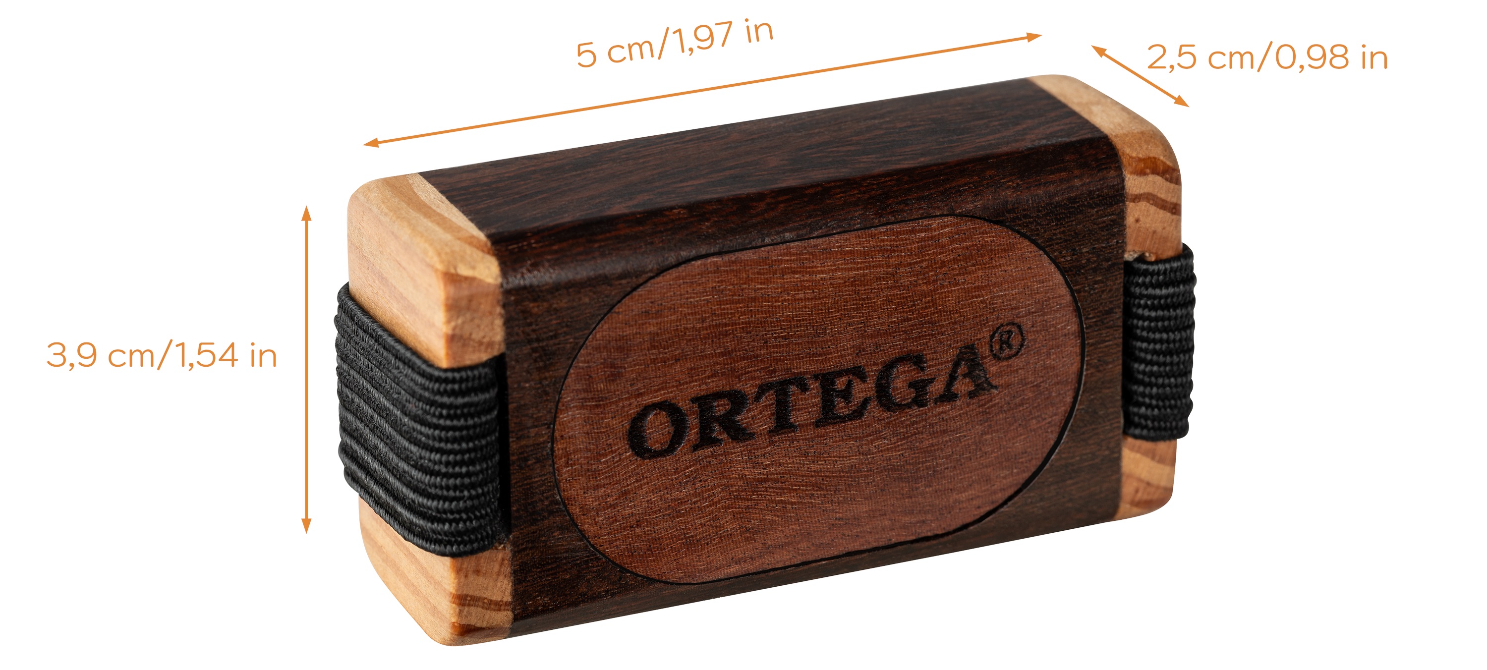 Ortega Wooden Finger Shaker Large (obrázek 3)
