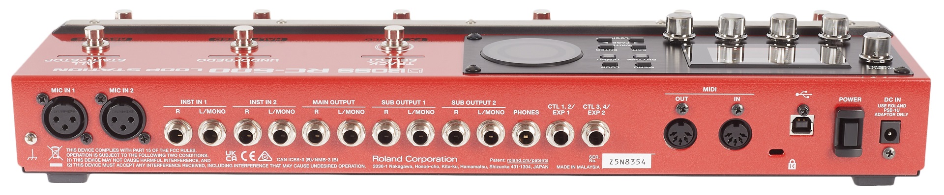 Boss RC-600 Loop Station (obrázek 4)