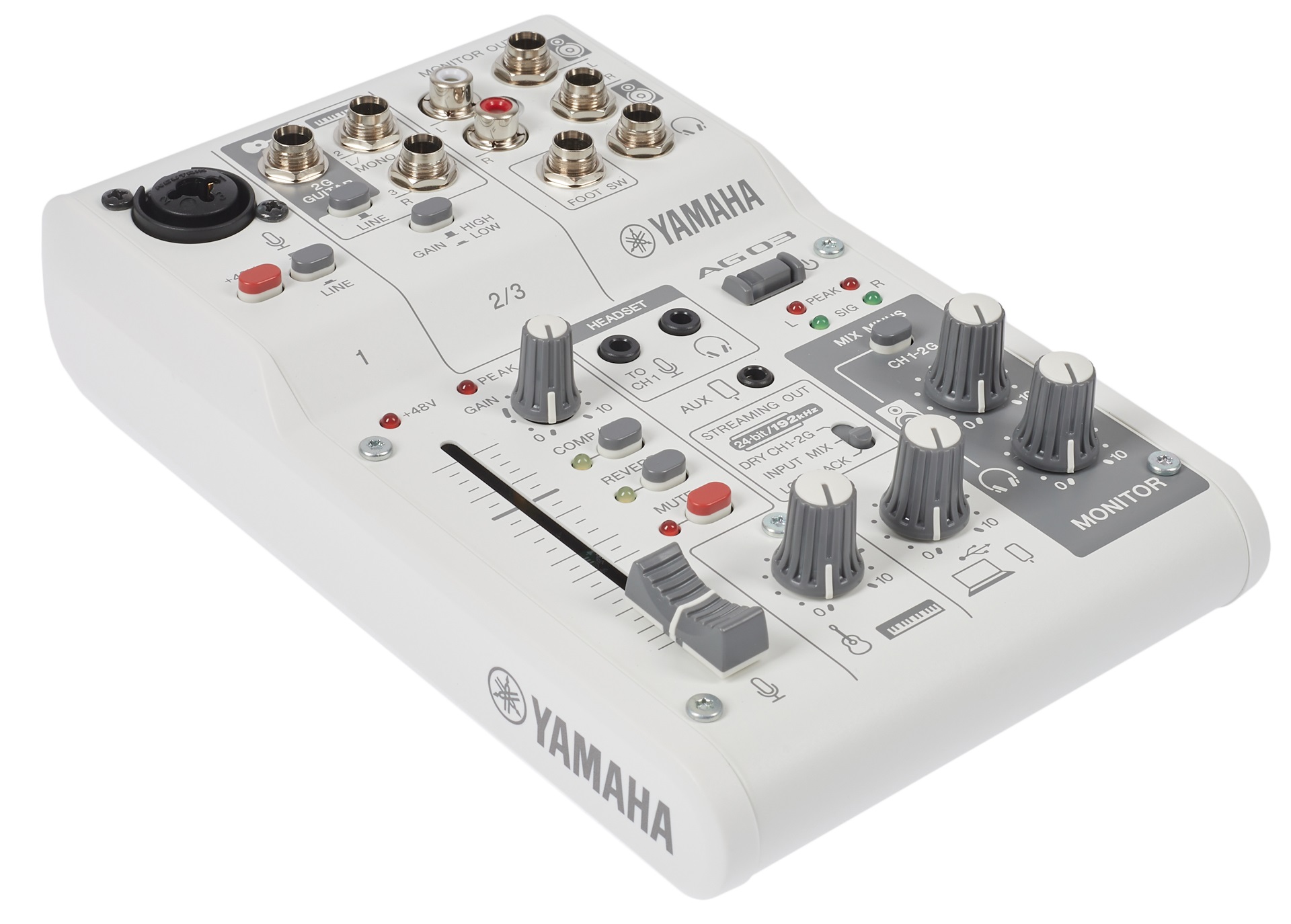 Yamaha AG03 MK2 WH LSPK (obrázek 3)