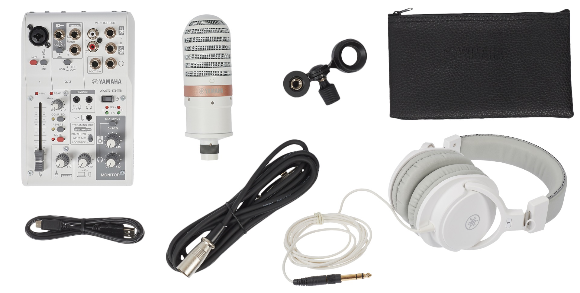 Yamaha AG03 MK2 WH LSPK (obrázek 12)