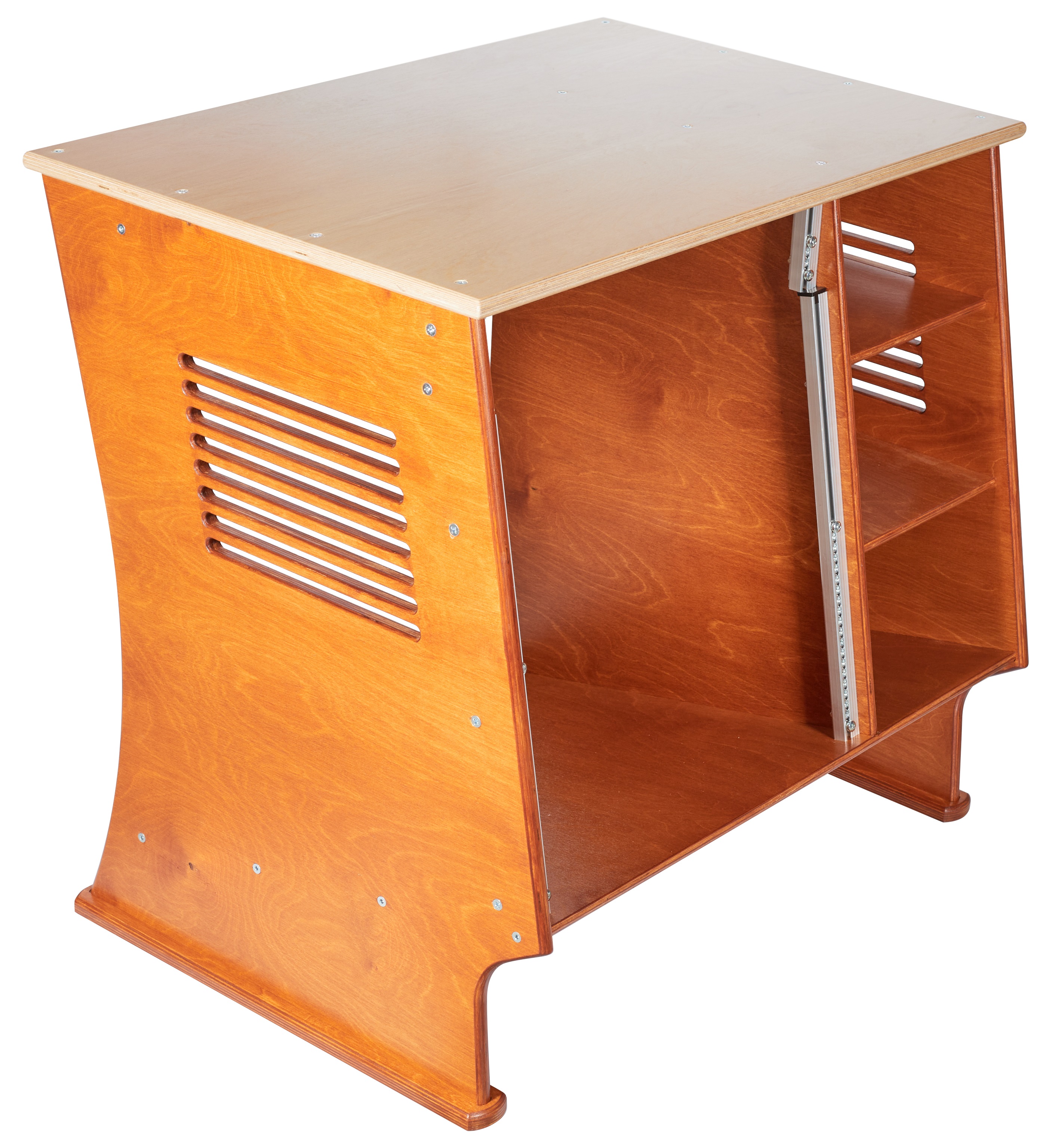 Razzor Cases Studiový nábytek - Modul 1 - Prostor pro PC, 14U (obrázek 3)