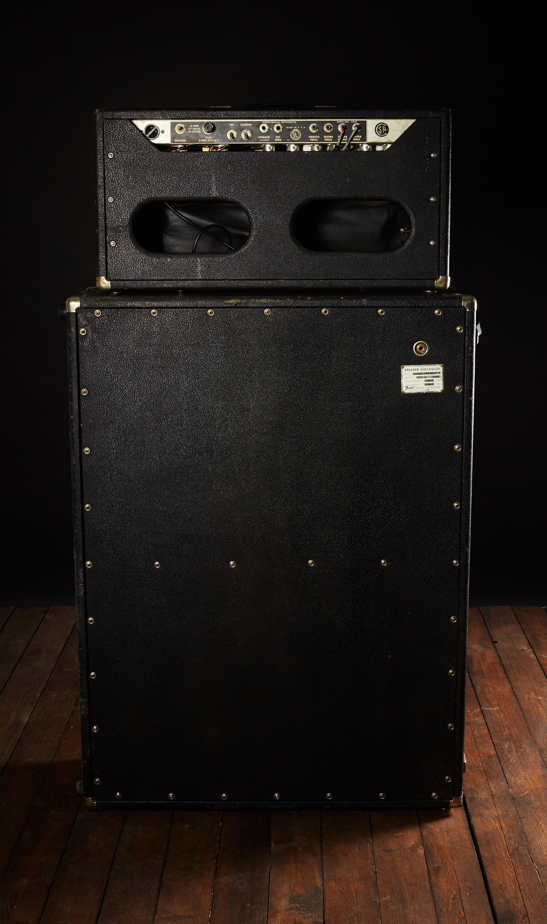 Fender 1969 Bandmaster Reverb Amp TFL 5005D Stack (obrázek 5)