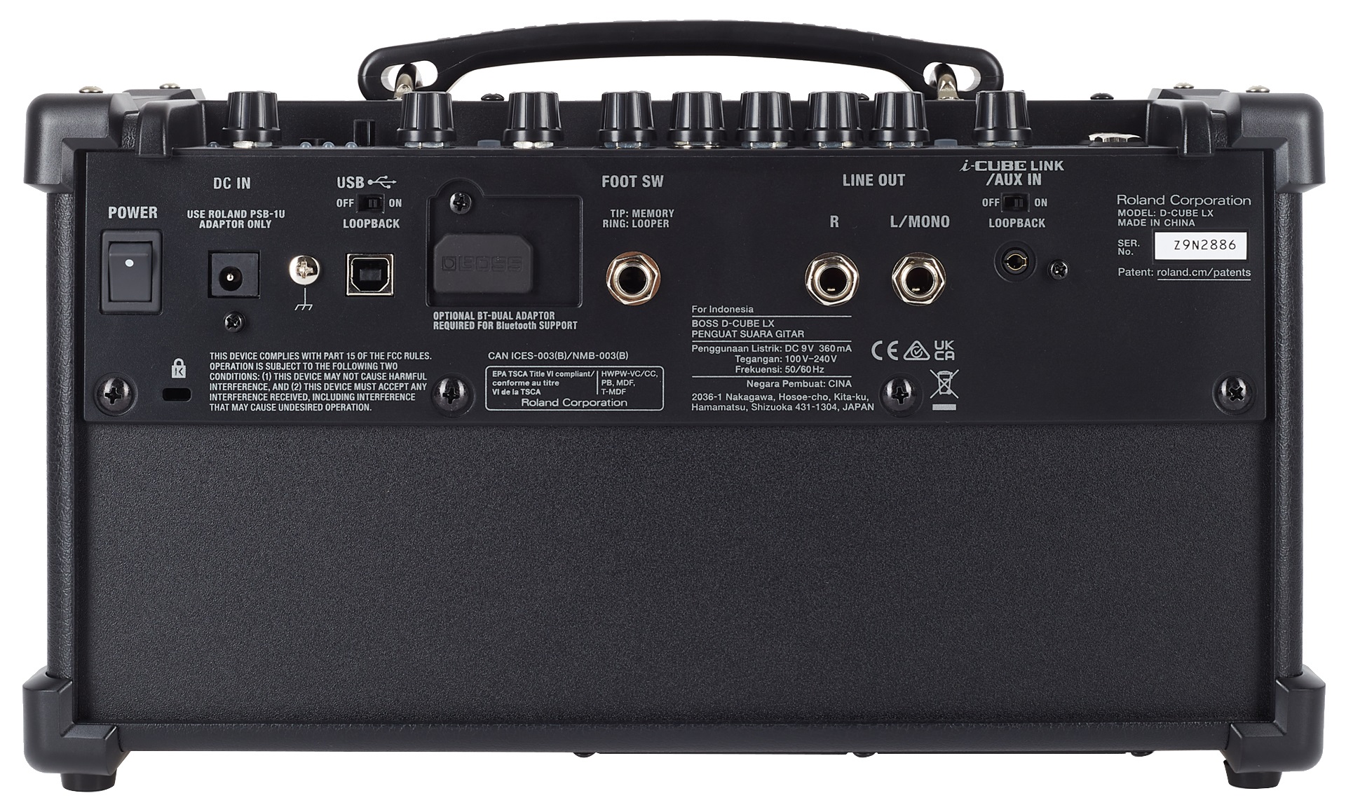 Boss DUAL CUBE LX (obrázek 5)