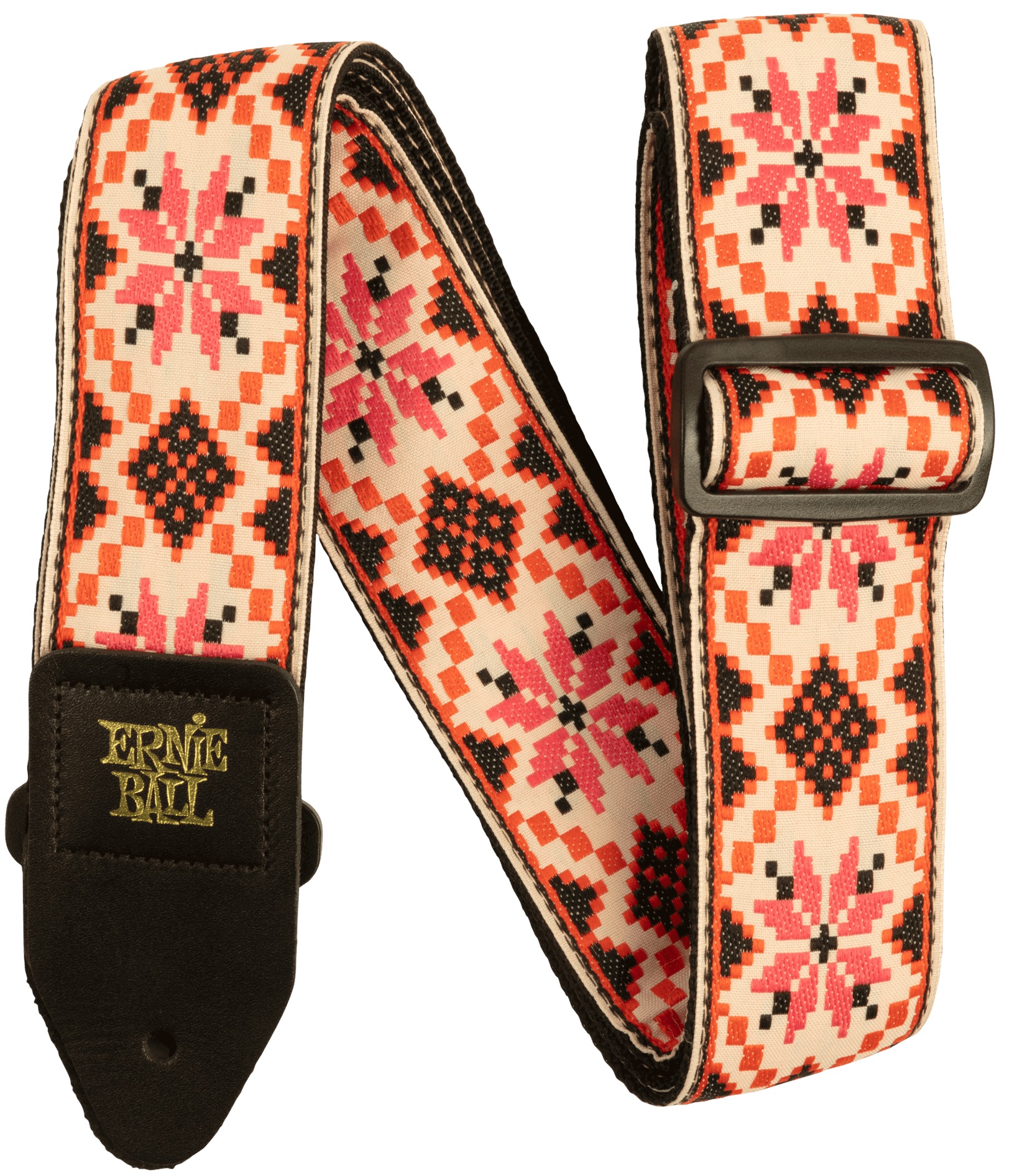 Levně Ernie Ball Jacquard Strap Cinnamon Needlepoint