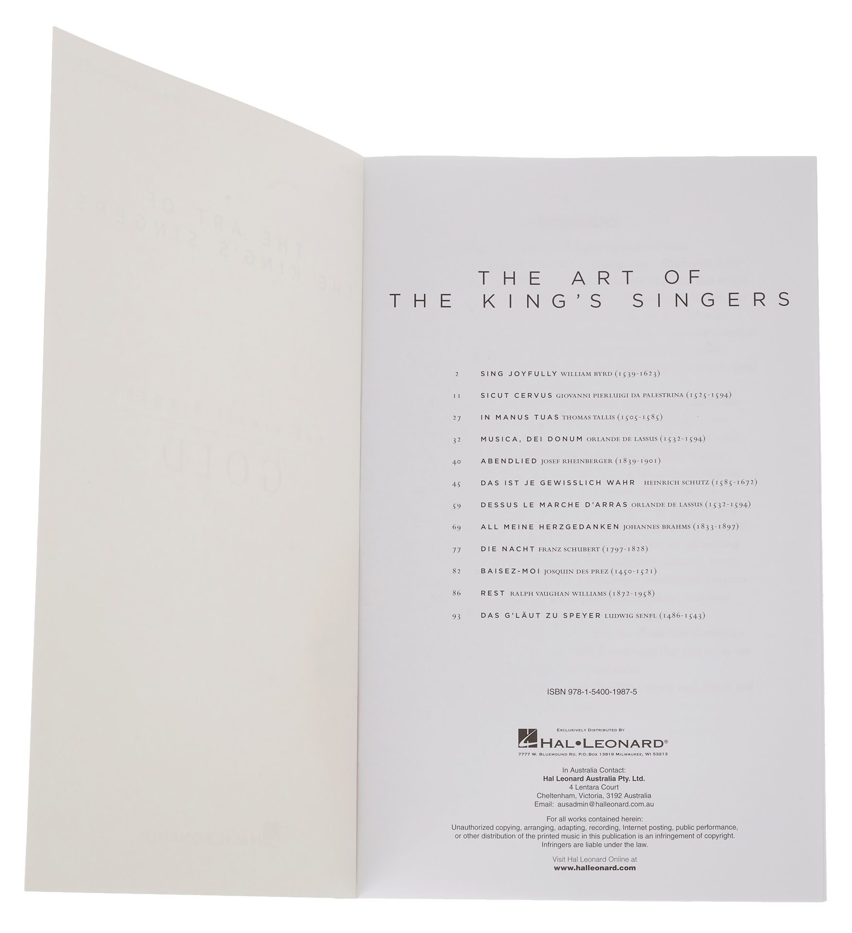 MS The Art Of The King's Singers (obrázek 3)