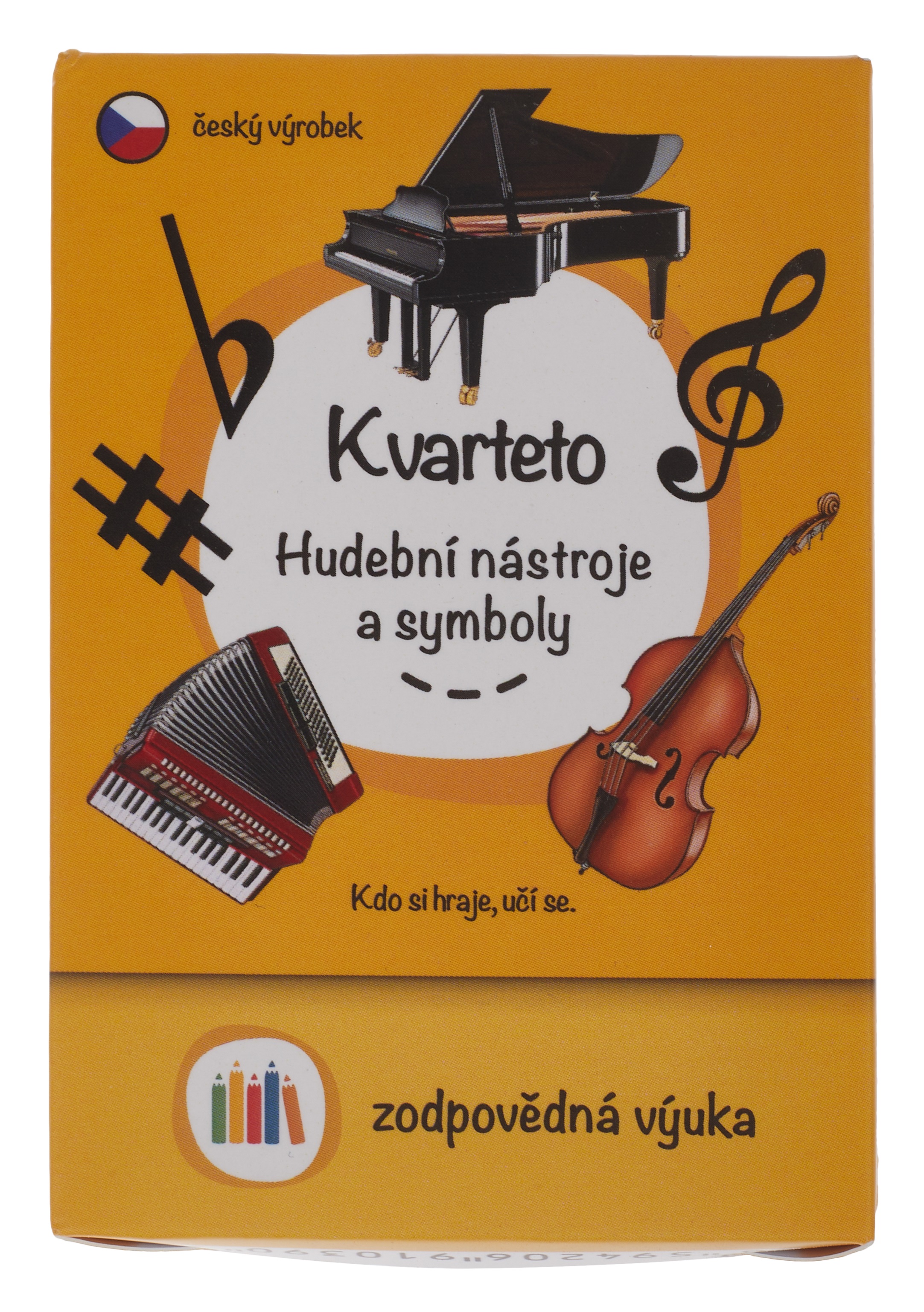 Levně Zodpovědná výuka Kvarteto: Hudební nástroje a symboly