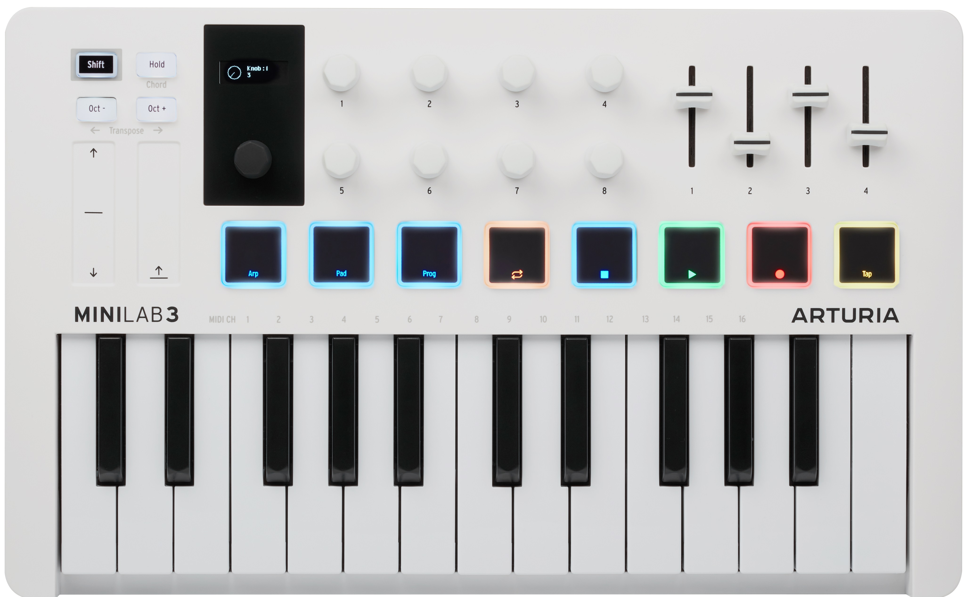 Levně Arturia MiniLab 3 White