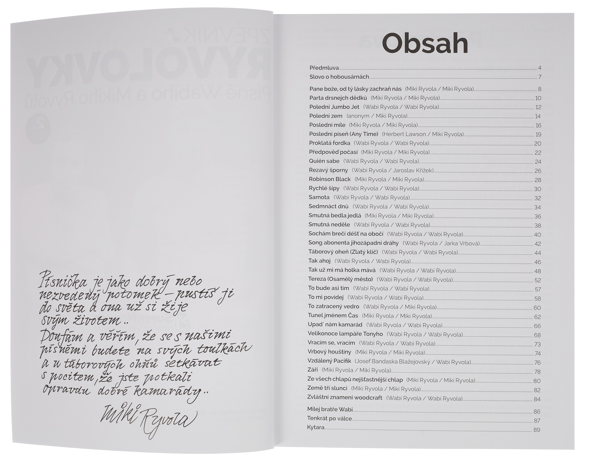 KN Zpěvník Ryvolovky – Písně Wabiho a Mikiho Ryvolů – 2. díl (obrázek 3)