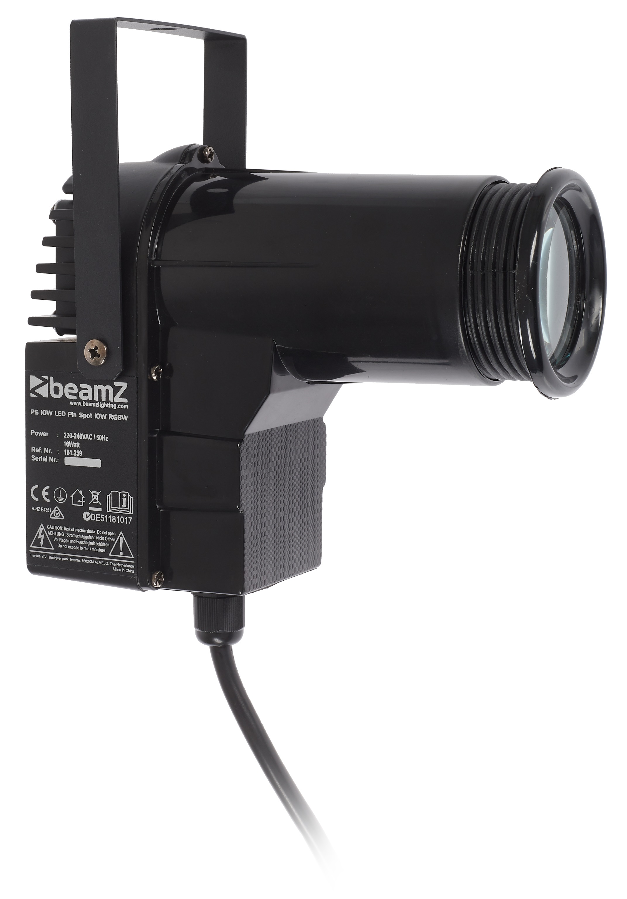 BeamZ PS10W Pin Spot 10W 4in1 (obrázek 4)