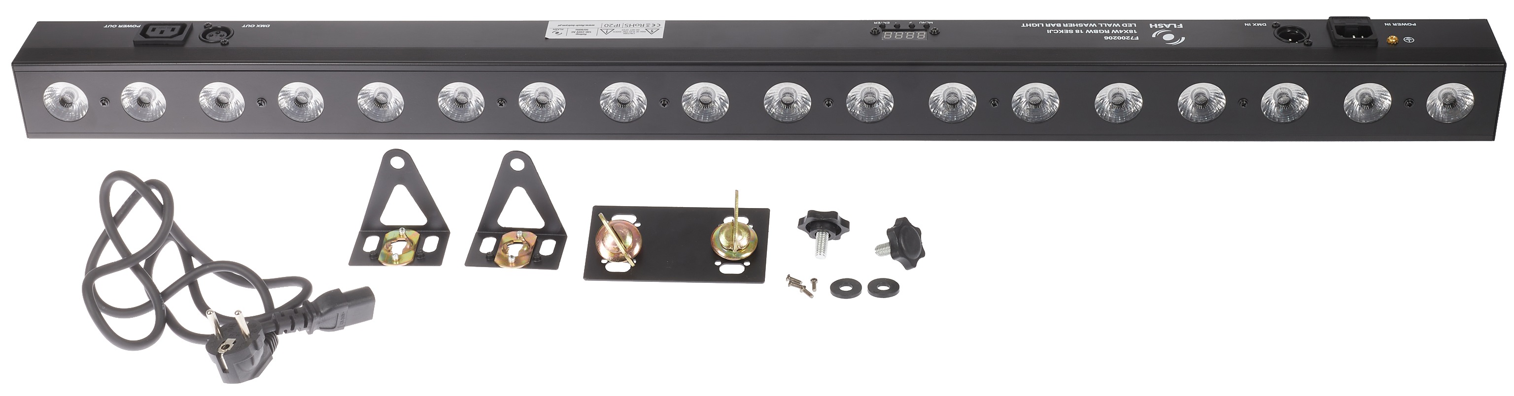 Flash LED WASHER 18x4W RGBW 4in1 18 SECTIONS (obrázek 7)