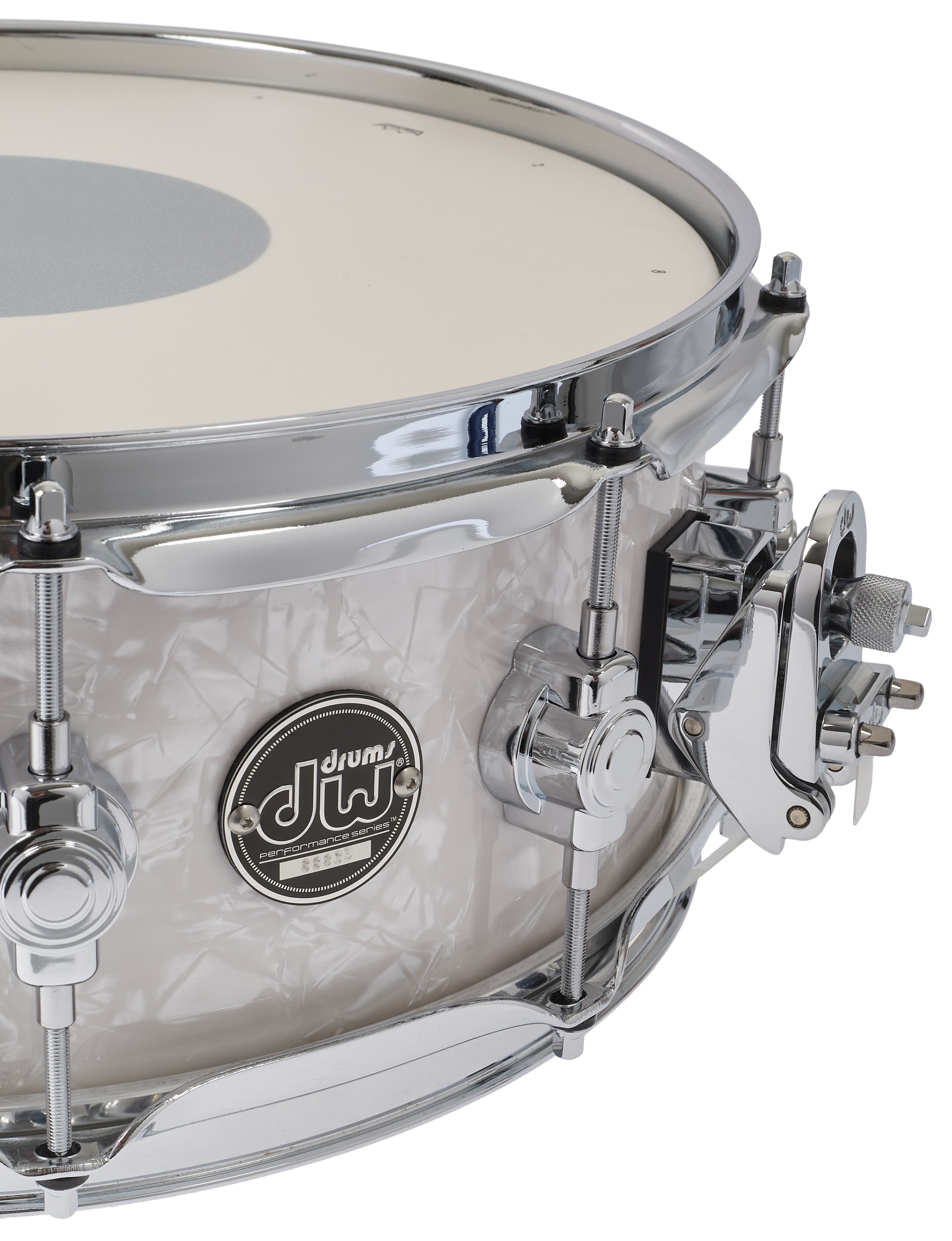 DW 14" x 5,5" Performance White Marine Pearl (obrázek 6)