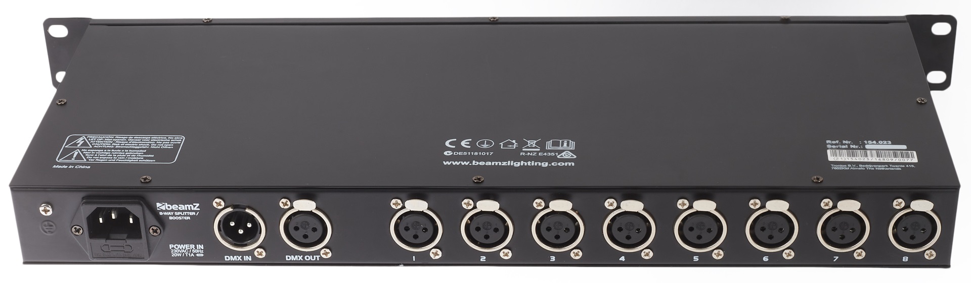 BeamZ DMX Splitter (obrázek 4)