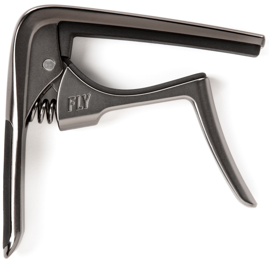 Levně Dunlop Trigger Fly Capo Curved Gun Metal