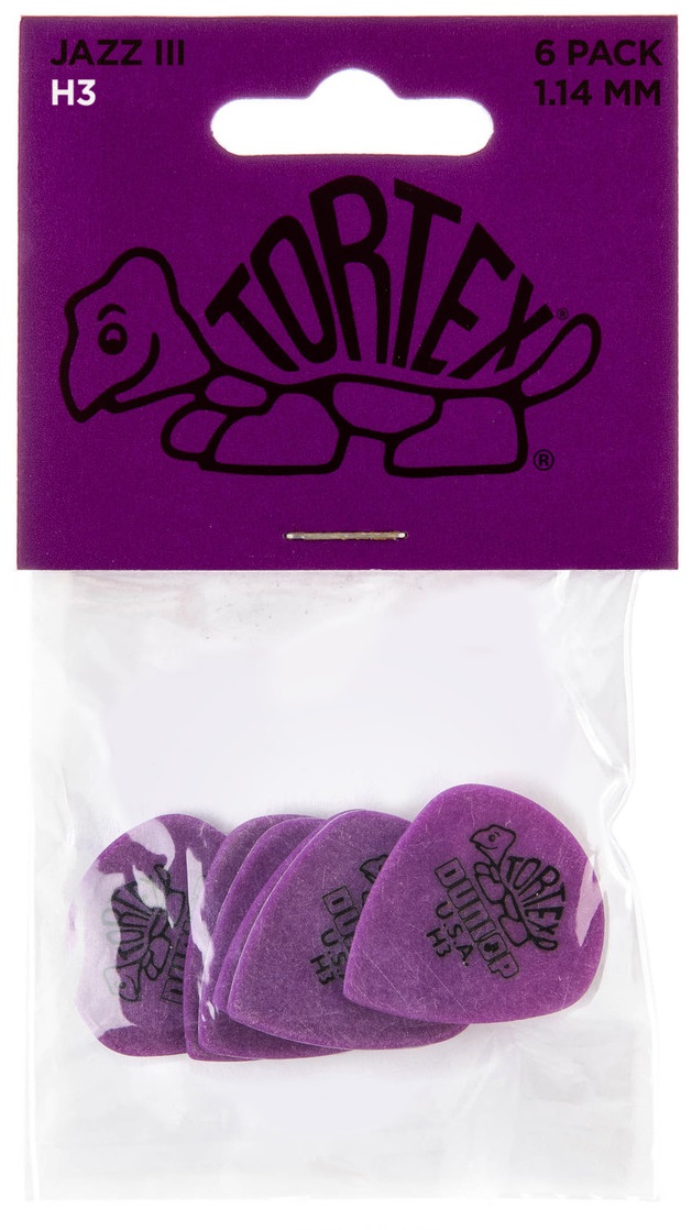 Dunlop Tortex Jazz III Heavy (obrázek 3)