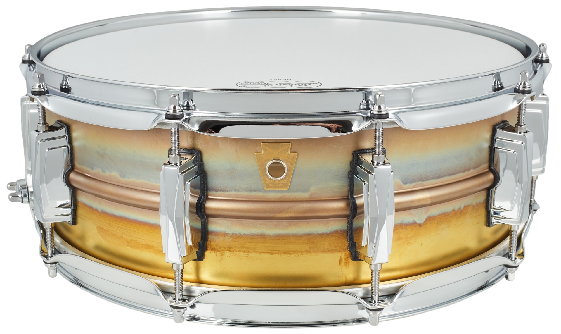 Levně Ludwig 14" x 5" Raw Brass LB454R