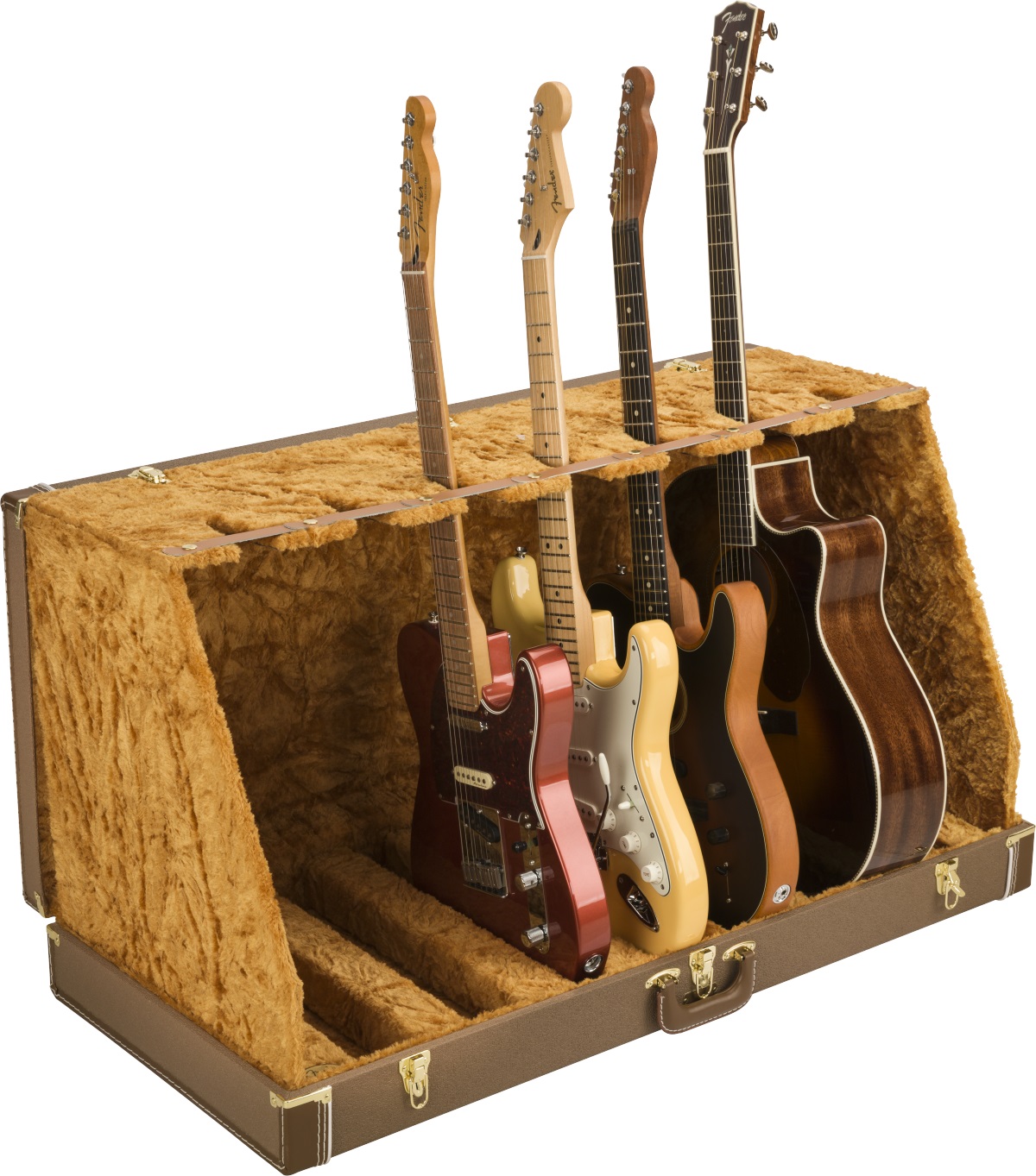 Levně Fender Classic Series Case Stand Brown 7 Guitar