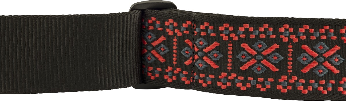 Fender Pasadena Woven Strap, Lattice Red, 2" (obrázek 3)
