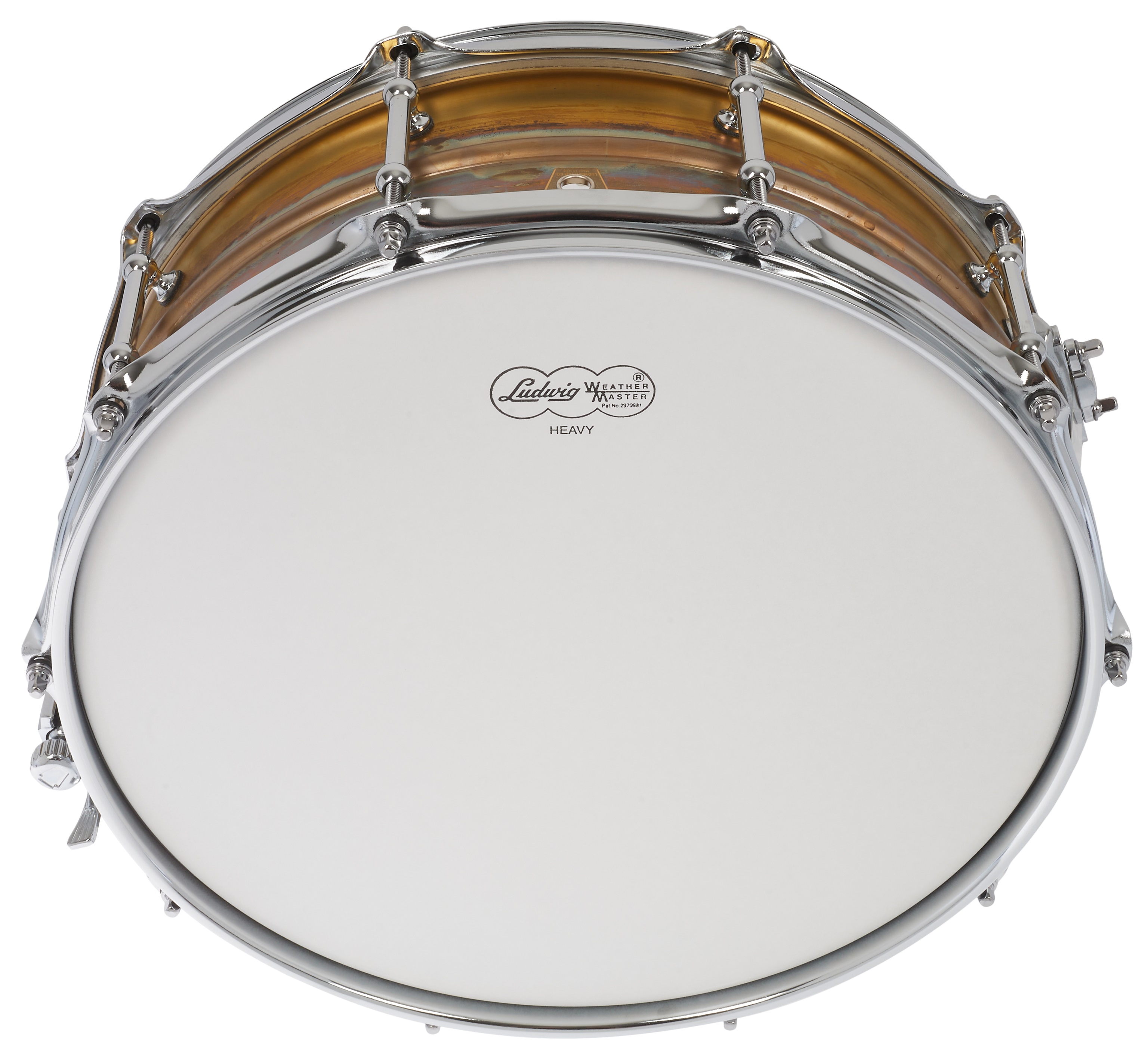 Ludwig 14" x 5" Raw Brass with Tube Lugs LB454RT (obrázek 4)