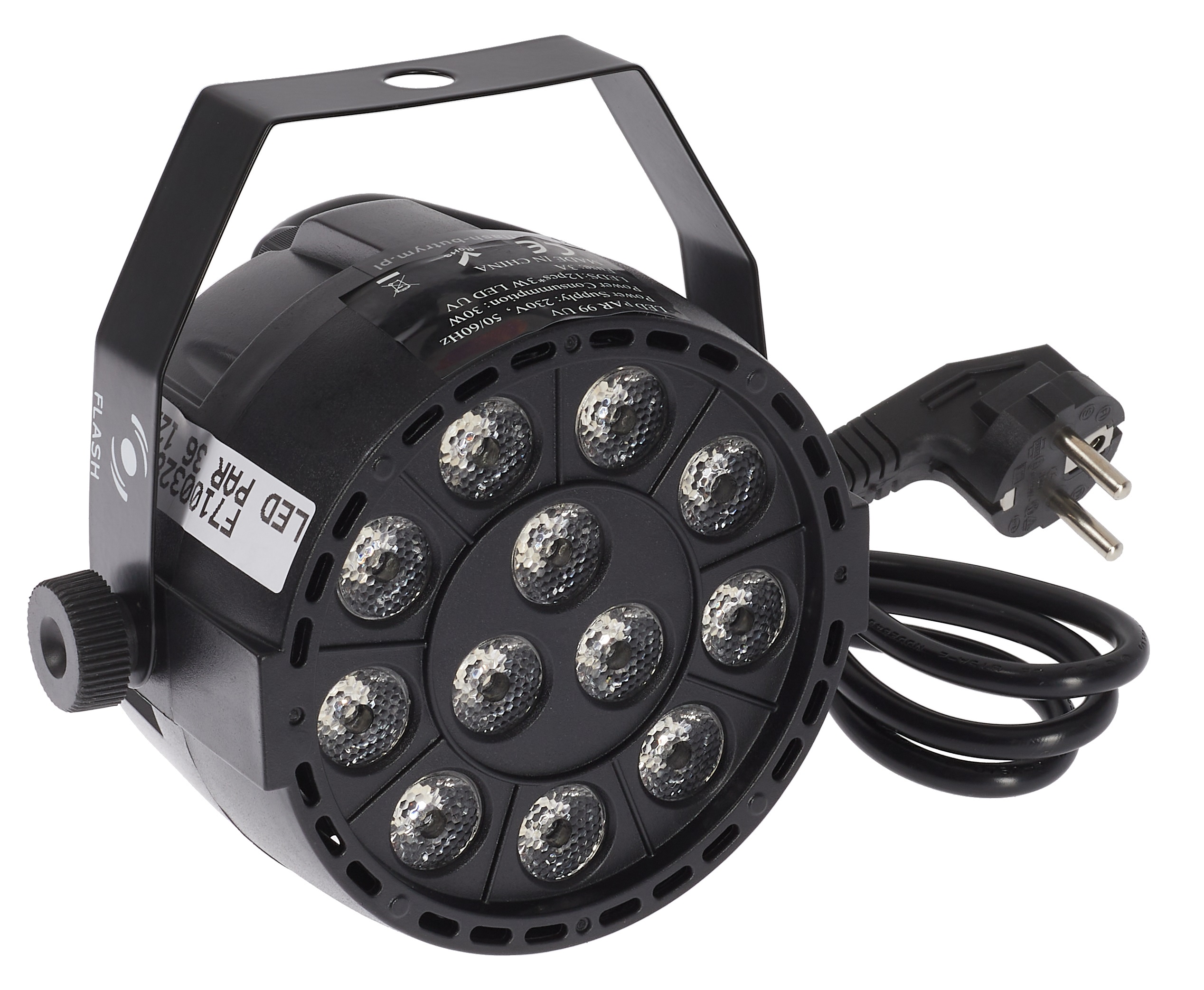 Flash LED PAR 36 12x UV (obrázek 3)