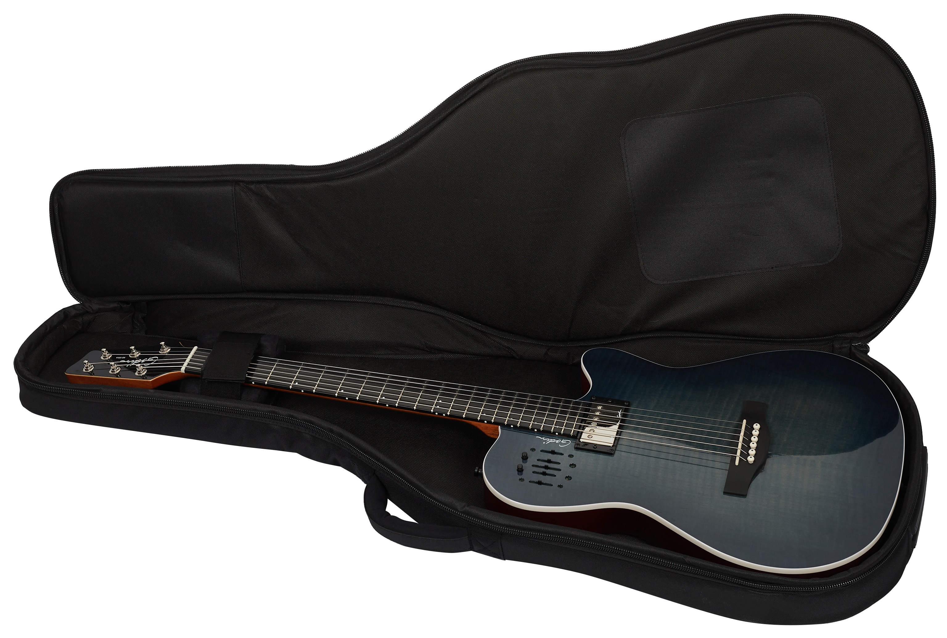 Godin A 6 ULTRA Denim Blue Flame (obrázek 6)
