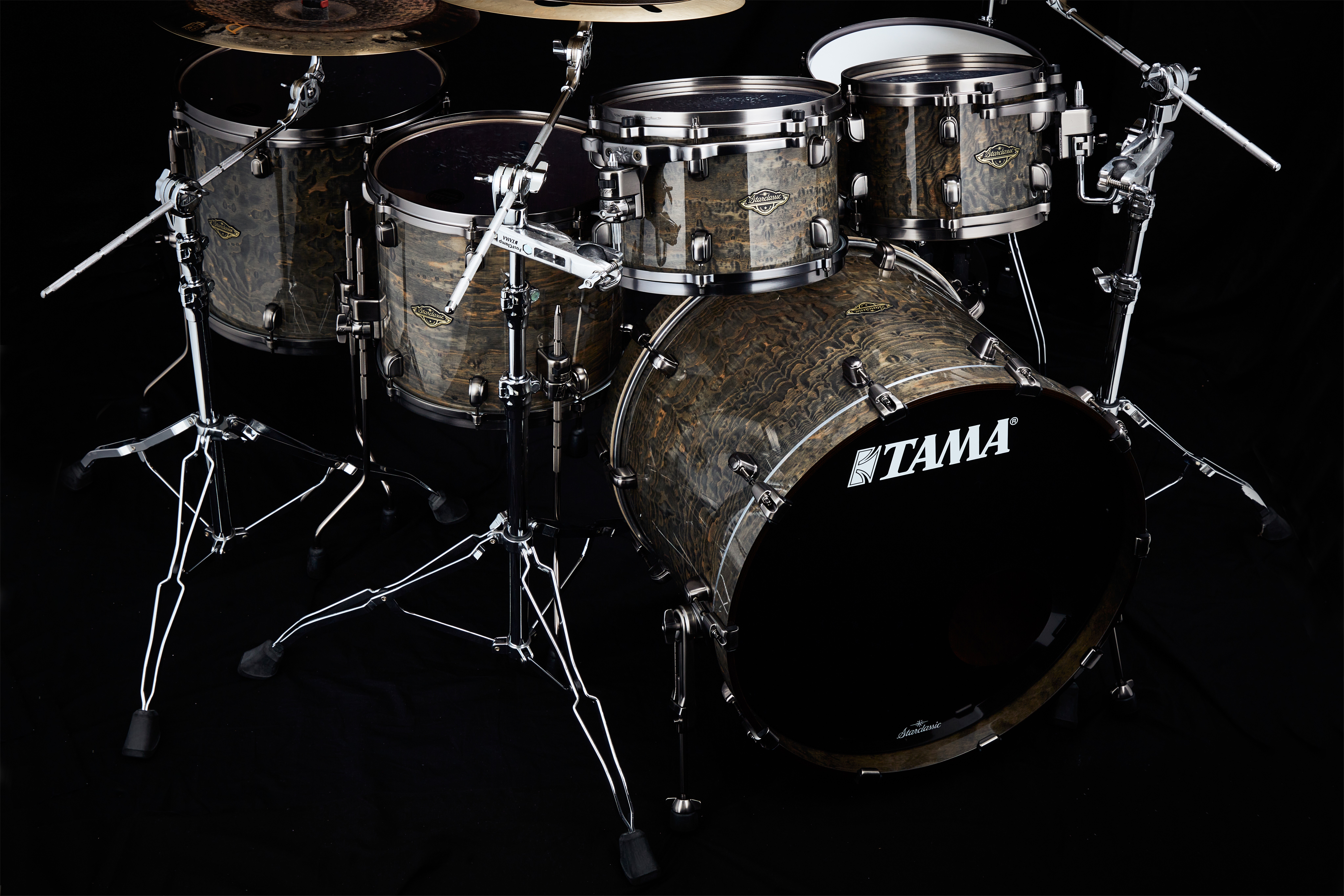 Tama Starclassic Walnut/Birch Gloss Charcoal Tamo Ash Shell Set (obrázek 4)