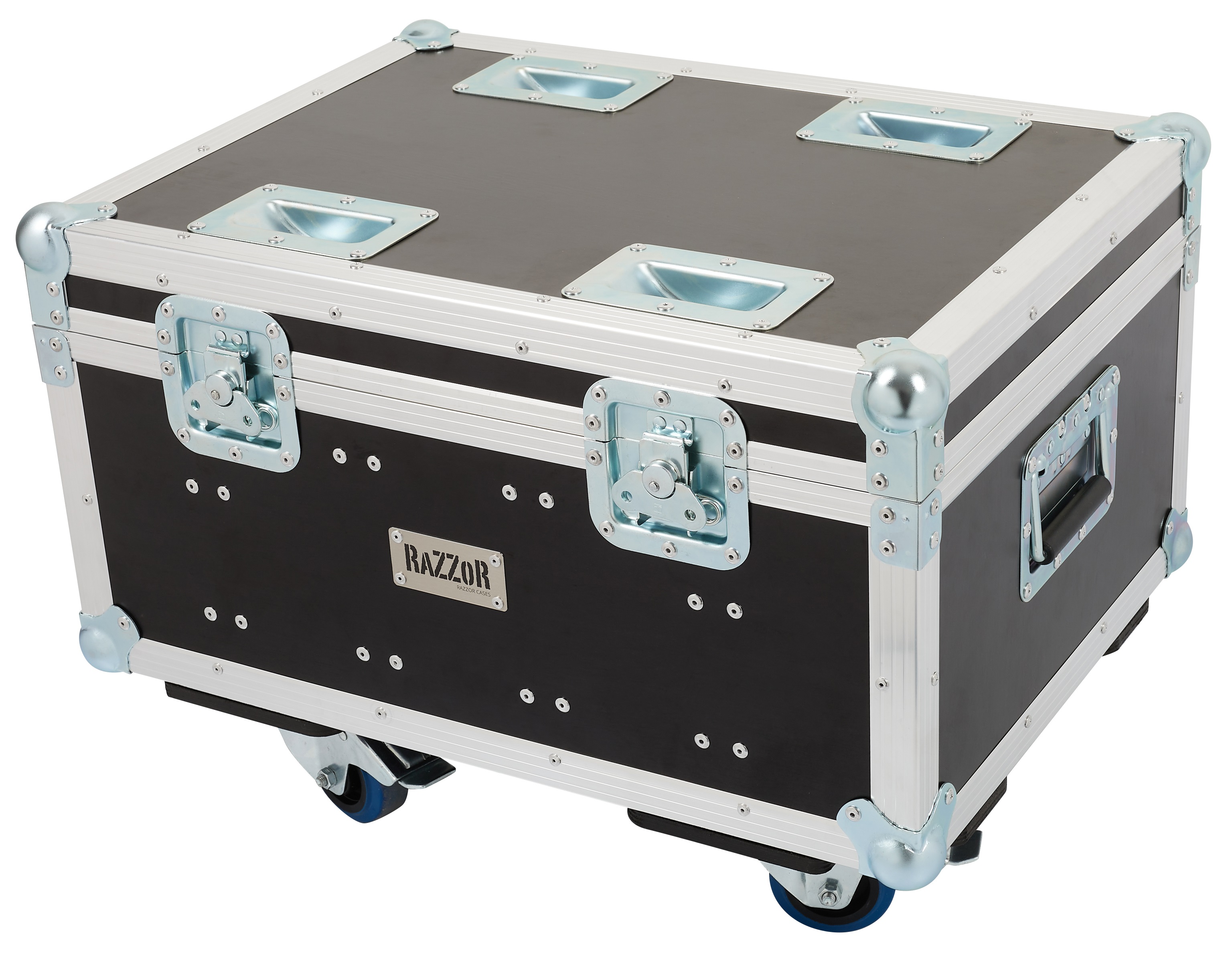 Razzor Cases 5x Cameo Thunderwash RGBW s kolečky a stohovacími miskami (obrázek 3)