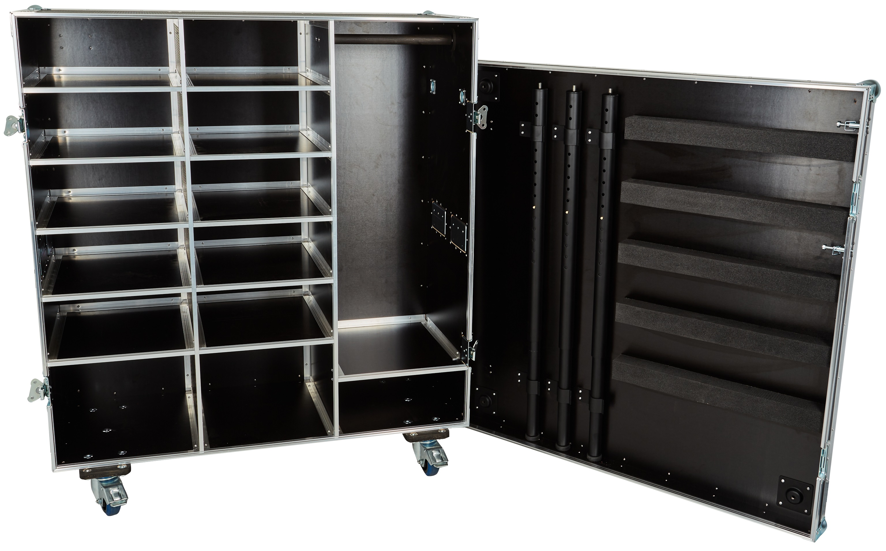 Razzor Cases Přepravní box na merch v kombinaci s prodejním pultem (obrázek 5)