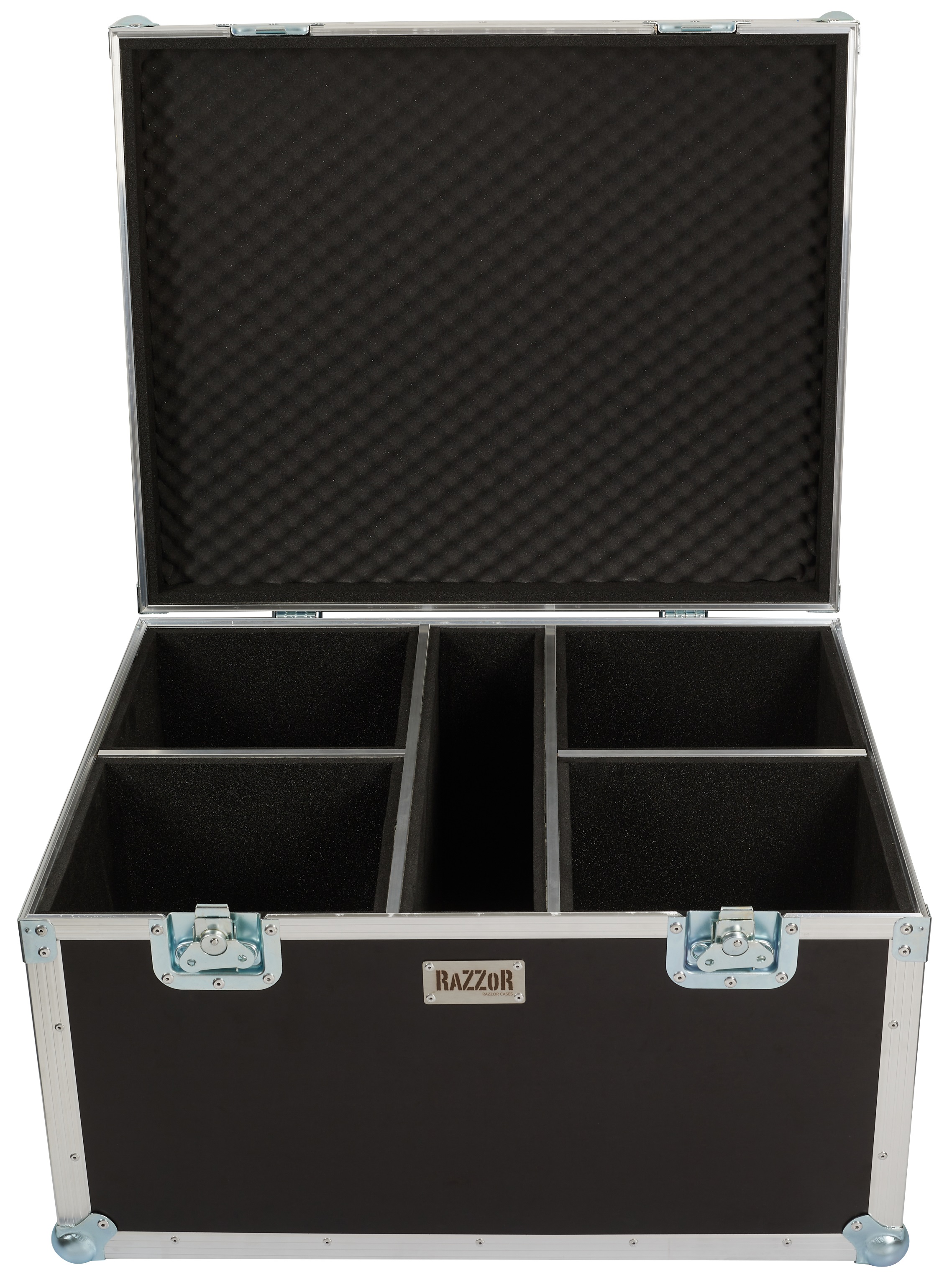Razzor Cases Case pro 4x BeamZ BPP210 s polstrovanou přihrádkou (obrázek 4)