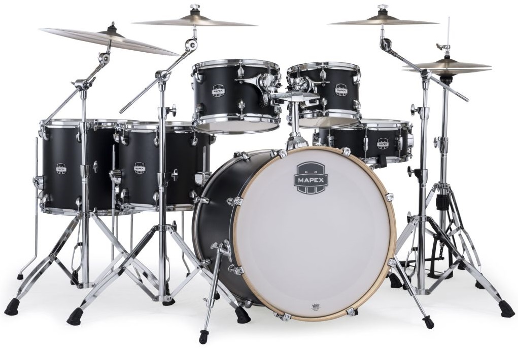 Levně Mapex Mars Maple Rock Set II Matte Black