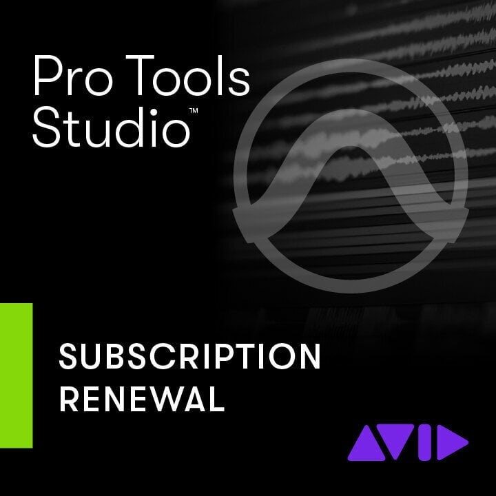 Levně AVID Avid Pro Tools Studio Annual Subscription Renewal