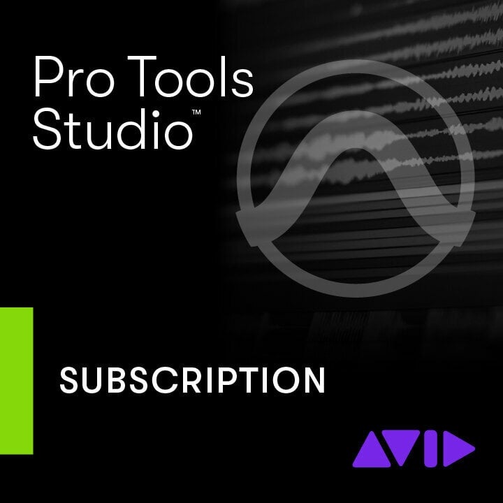 AVID Avid Pro Tools Studio Annual New Subscription