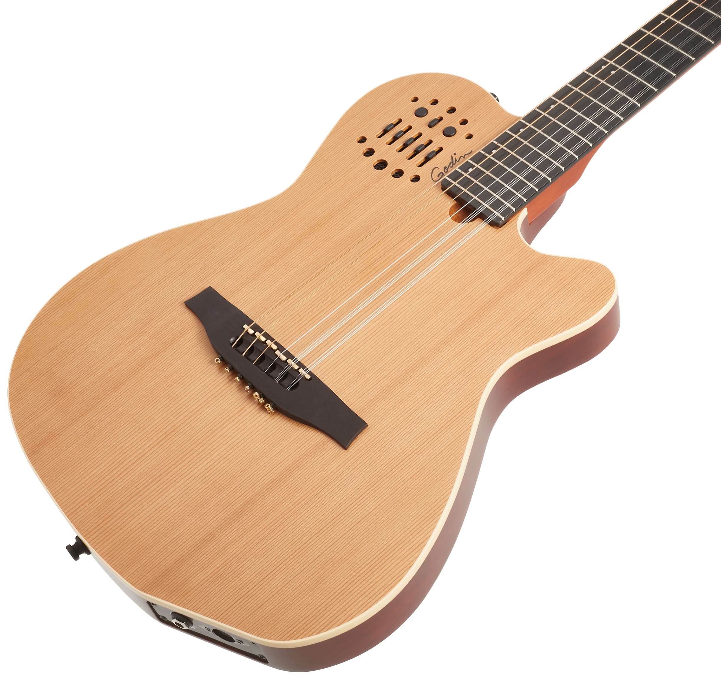 Godin A10 Natural Steel Mahogany Cedar SG (obrázek 3)