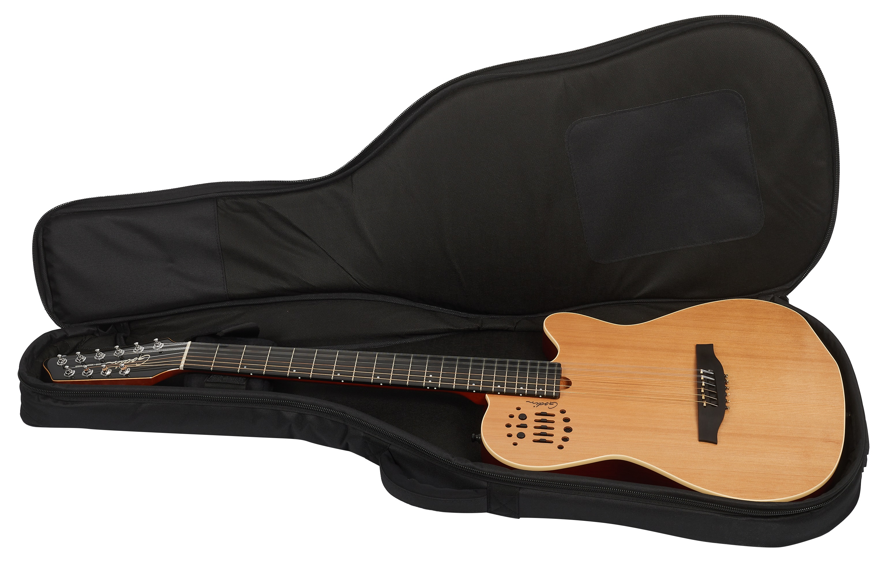 Godin A10 Natural Steel Mahogany Cedar SG (obrázek 6)