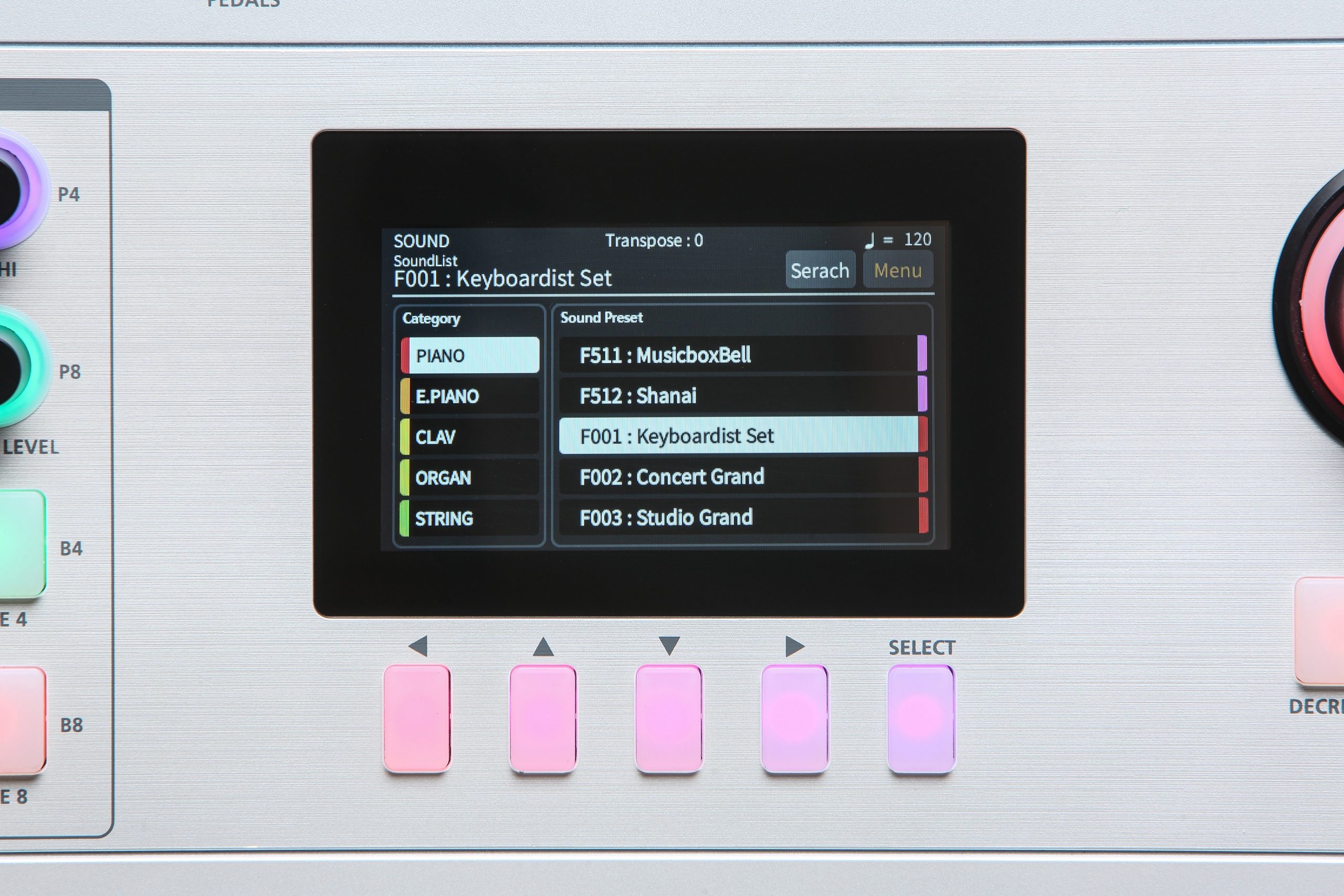 Kurzweil SP7 WH (použité) (obrázek 9)