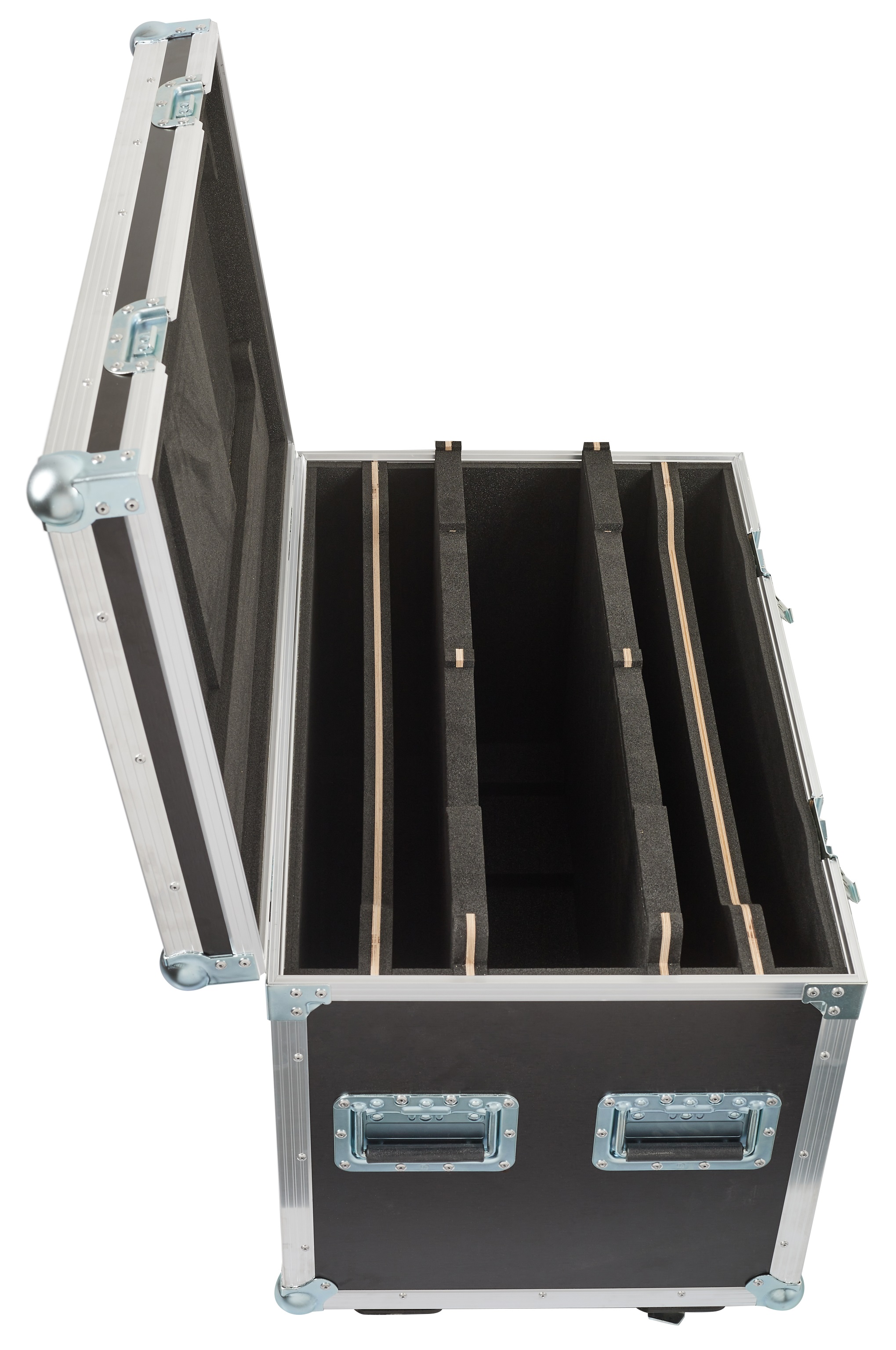 Razzor Cases Case pro 4x monitor 32" se stojany a s kolečky (obrázek 6)