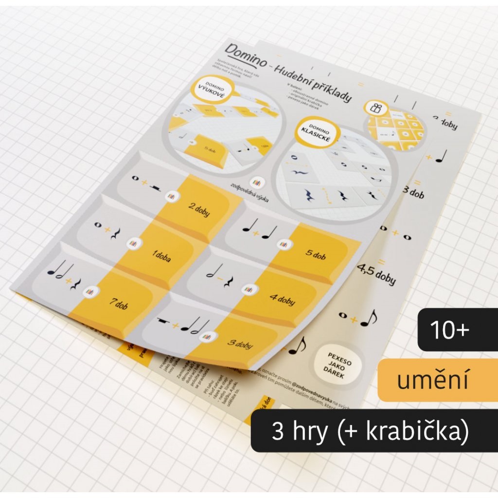 Levně Zodpovědná výuka Domino: Hudební příklady