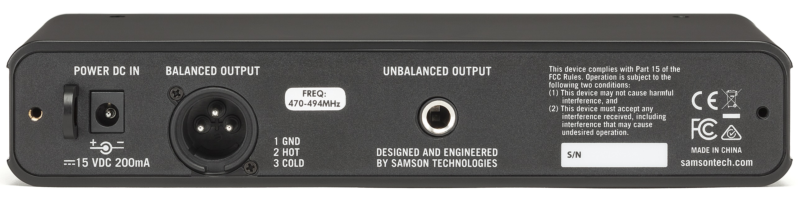 Samson Concert 88x Handheld-K (obrázek 7)