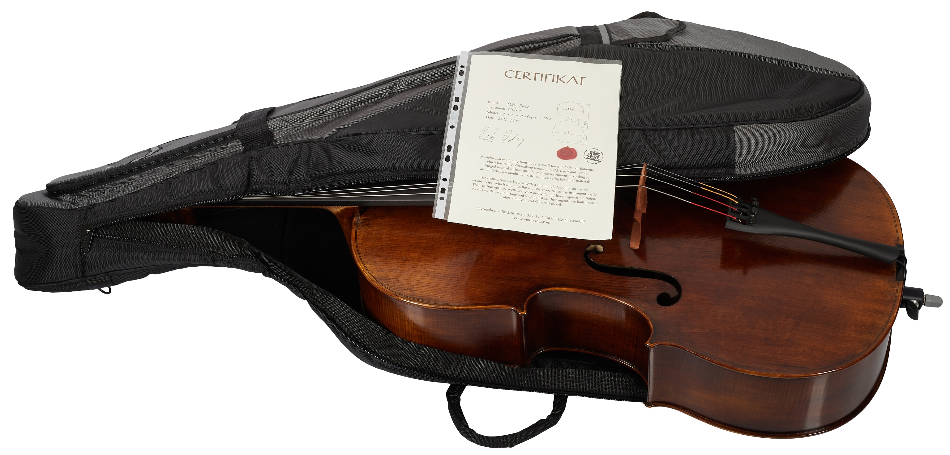 Petr Rácz Violoncello Domenico Montagnana anno 2022 (obrázek 10)