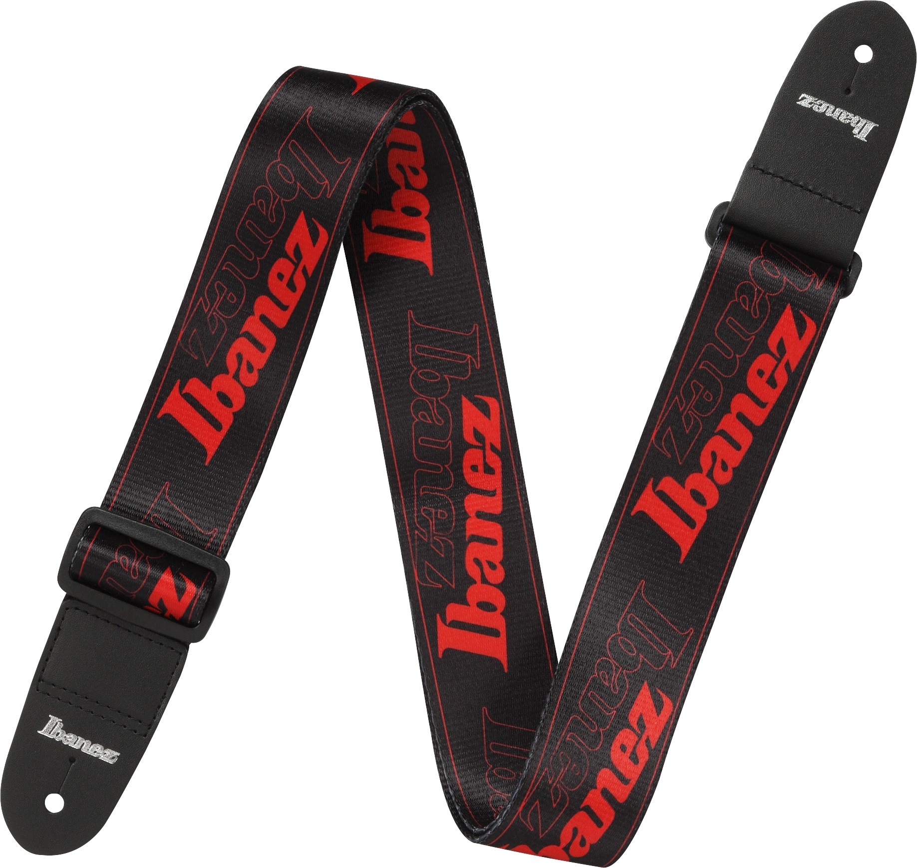 Levně Ibanez GSD50-RD Guitar Strap Red