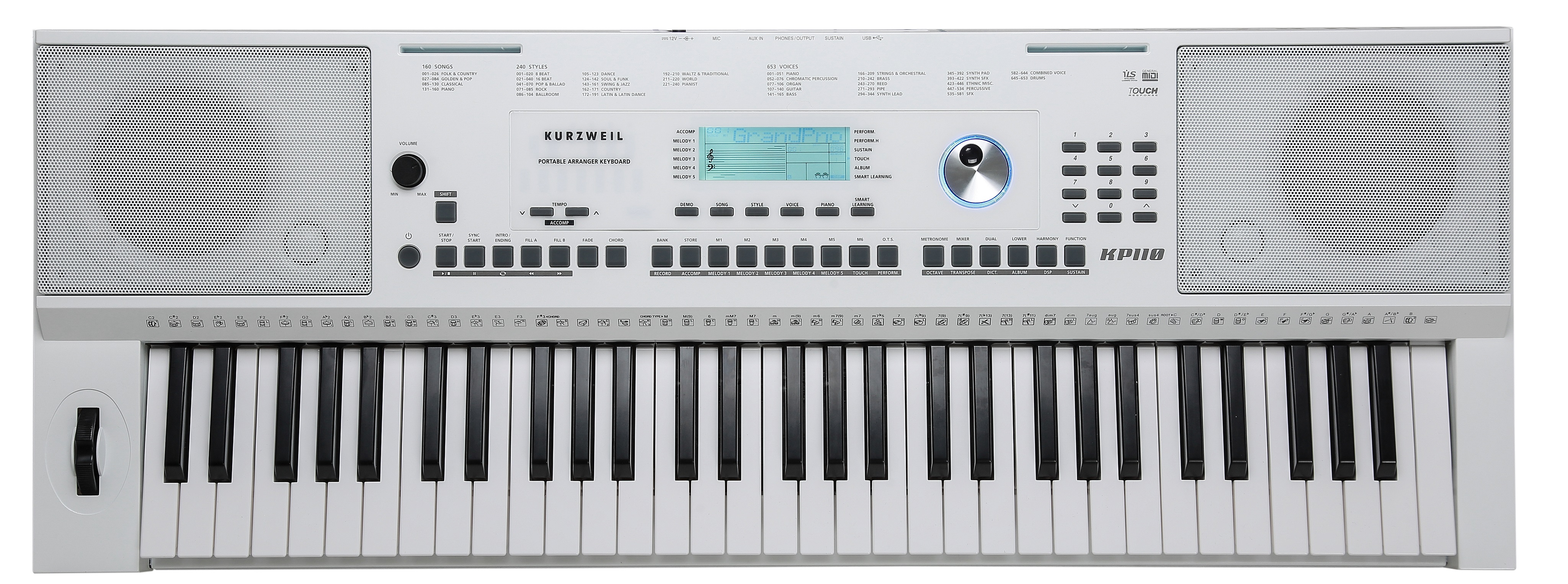 Levně Kurzweil KP110 WH