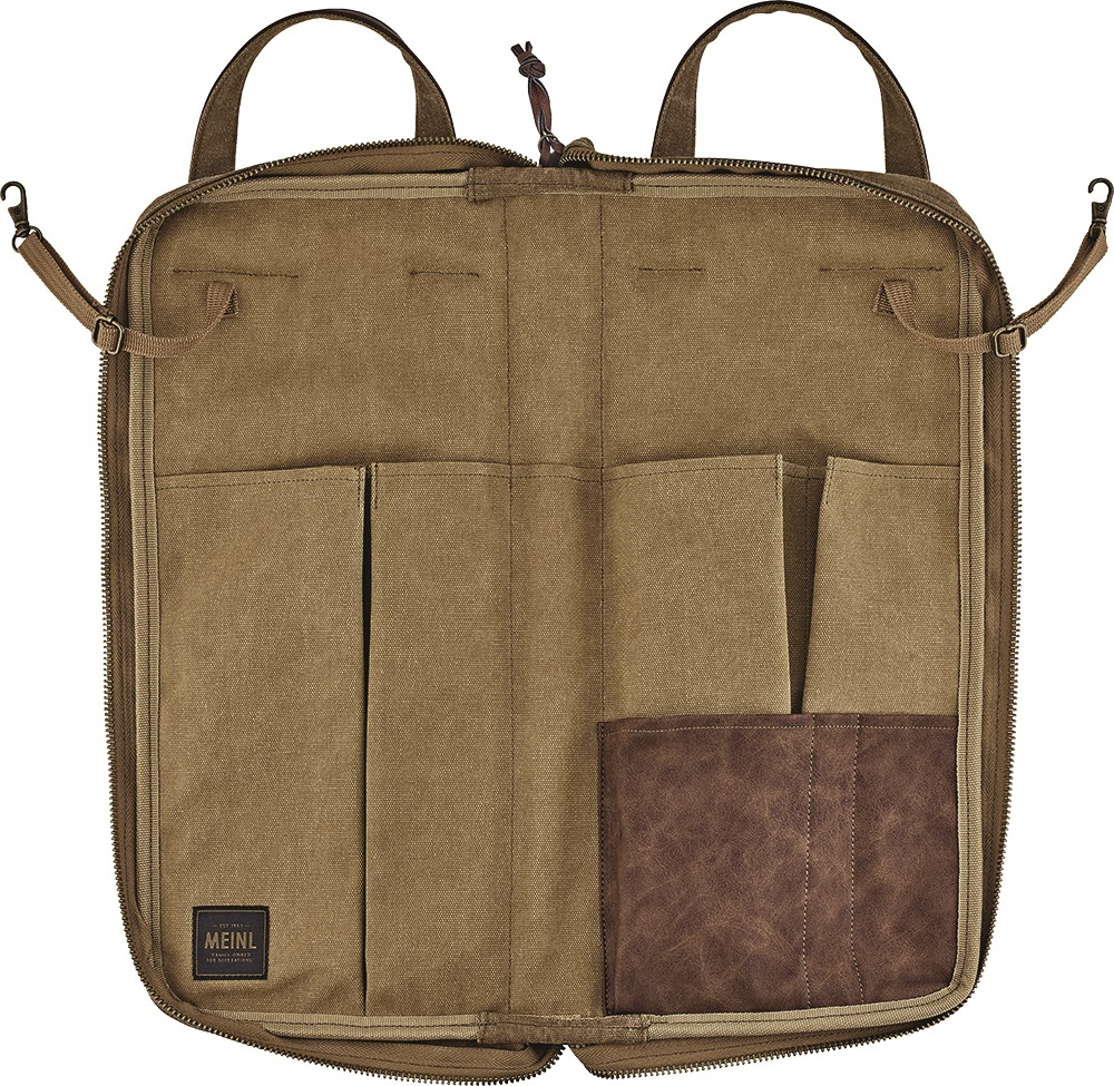Meinl Waxed Canvas Vintage Khaki Stick Bag (obrázek 3)