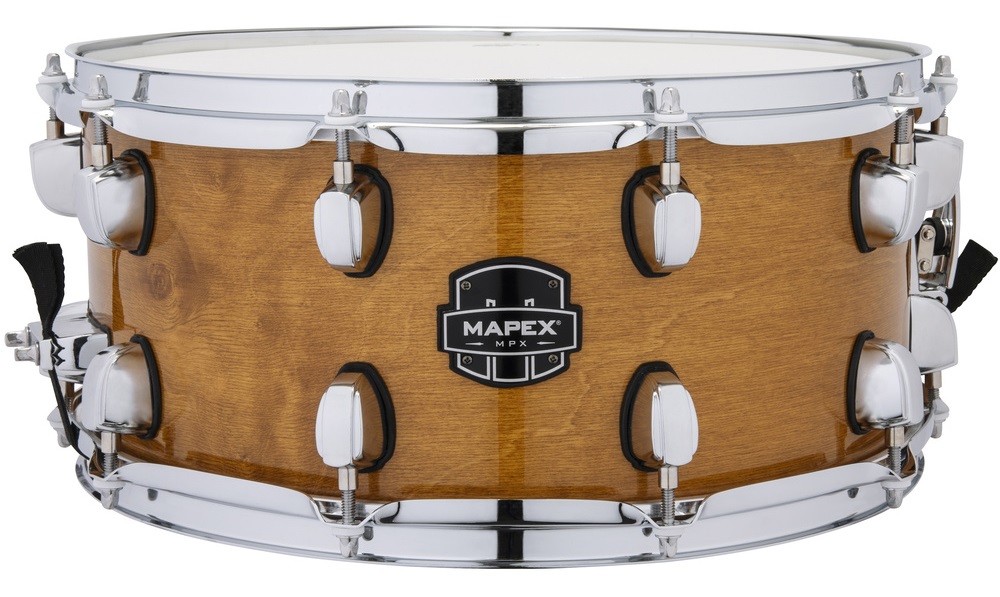Levně Mapex 14" x 6.5" MPX Maple/Poplar Hybrid Shell Natural Gloss Snare Dru
