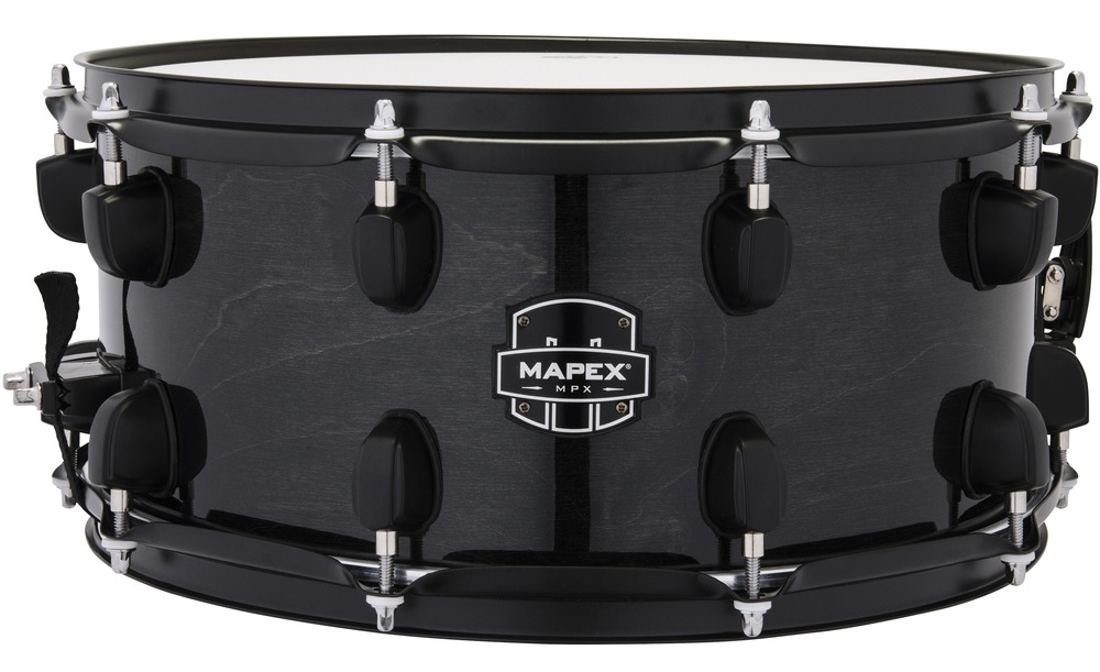 Levně Mapex 14" x 6.5" MPX Maple/Poplar Hybrid Shell Transparent Midnight Bl