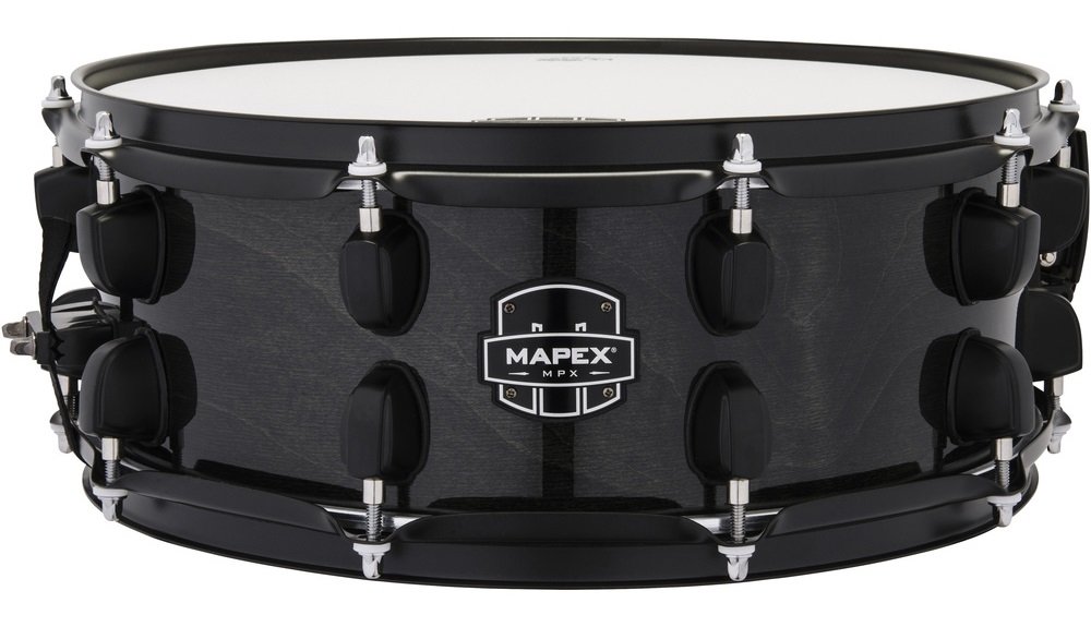 Levně Mapex 14" x 5.5" MPX Maple/Poplar Hybrid Shell Transparent Midnight Bl