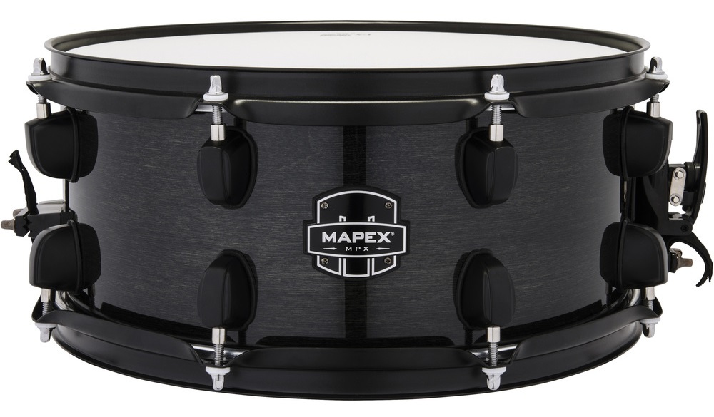 Levně Mapex 13" x 6" MPX Maple/Poplar Hybrid Shell Transparent Midnight Blac