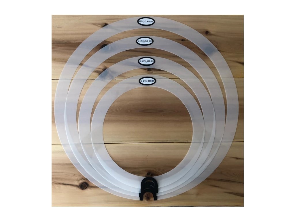 Big Fat Snare Drum Round Sound White 10