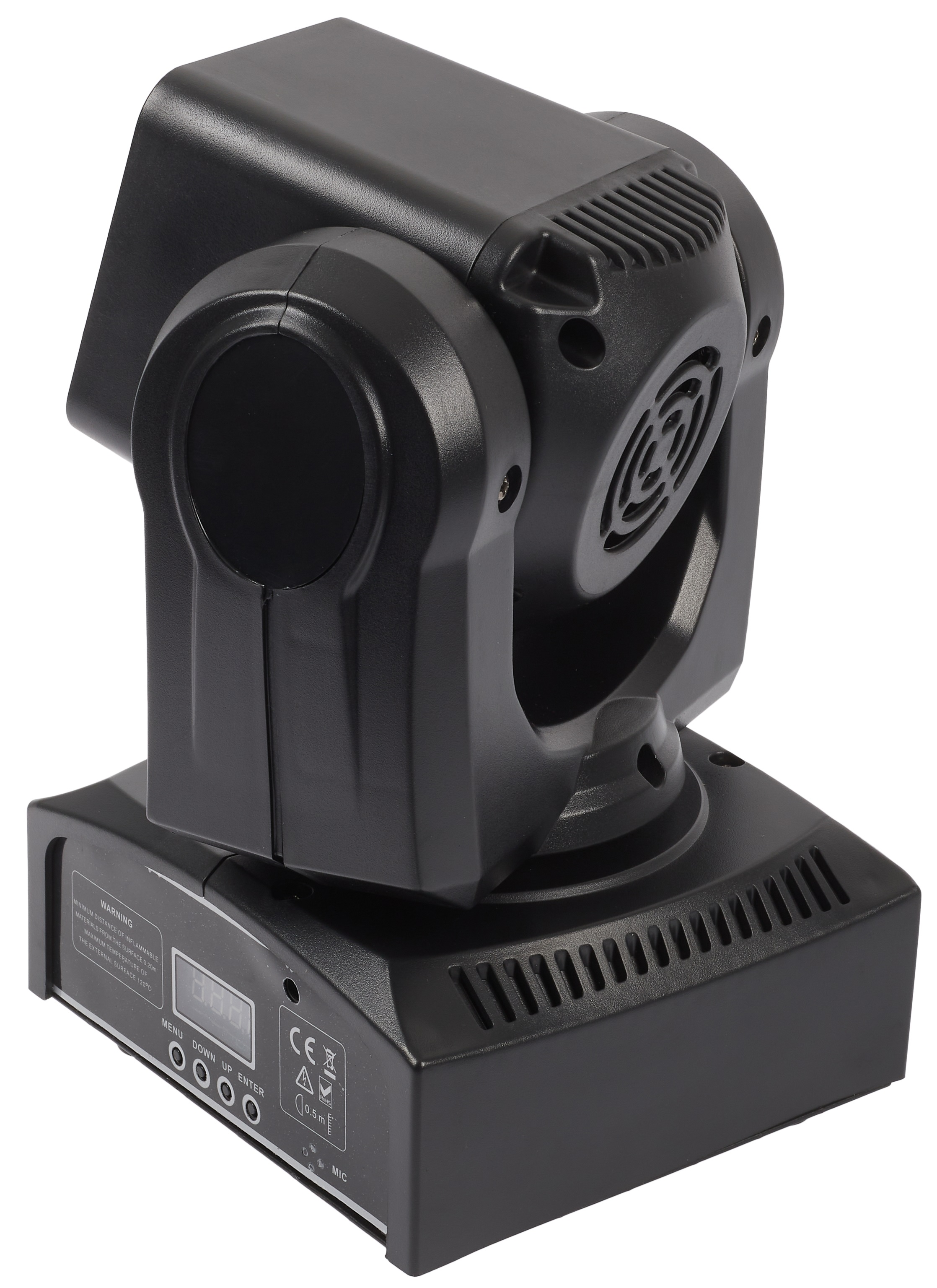 Flash LED MOVING HEAD 4x15W RGBW 4in1 OSRAM ZOOM (obrázek 3)