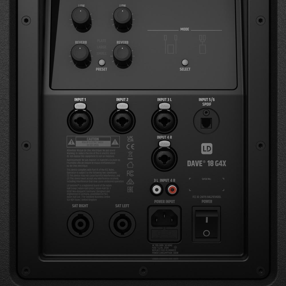 LD Systems DAVE 18 G4X (obrázek 8)